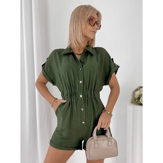 kombinezon omakia khaki one size ze sklepu UBRA w kategorii Kombinezony damskie - zdjęcie 183905806