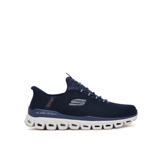 Sneakersy Skechers Glide-Step-Noxus 233010/NVY Granatowy ze sklepu eobuwie.pl w kategorii Buty sportowe męskie - zdjęcie 183906255