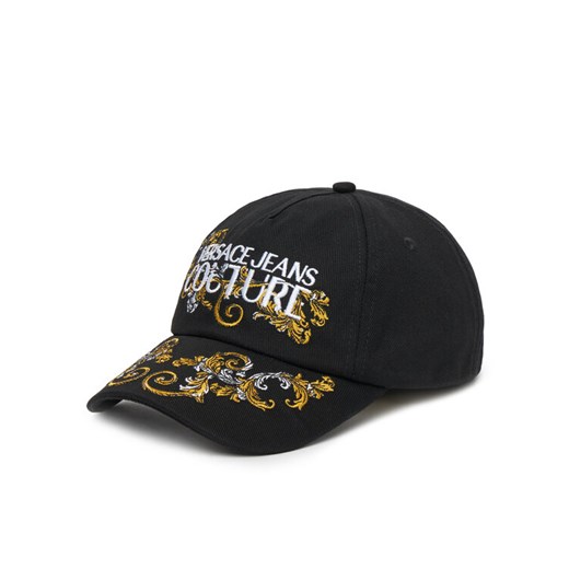 Czapka z daszkiem Versace Jeans Couture 78VAZK17 Czarny ze sklepu eobuwie.pl w kategorii Czapki z daszkiem damskie - zdjęcie 183906259