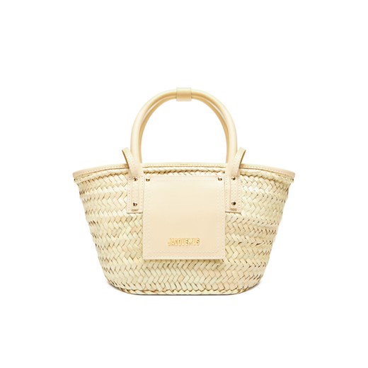 Torebka JACQUEMUS Le Petit Panier Soli 23E223BA0443060 Beżowy ze sklepu eobuwie.pl w kategorii Torby letnie - zdjęcie 183906278