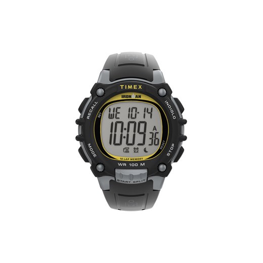 Zegarek Timex Ironman Classic TW5M64600 Czarny ze sklepu eobuwie.pl w kategorii Zegarki - zdjęcie 183906286