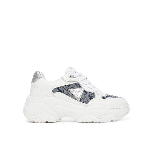 Sneakersy Guess FLTHP4 FAL12 Biały ze sklepu eobuwie.pl w kategorii Buty sportowe damskie - zdjęcie 183906287