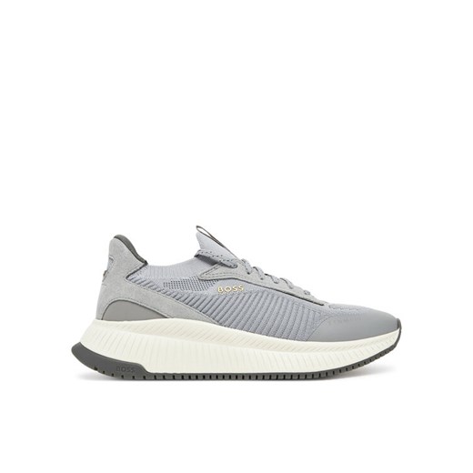 Sneakersy BOSS TTNM EVO Slon knrsd 50523113 Szary ze sklepu eobuwie.pl w kategorii Buty sportowe męskie - zdjęcie 183906295