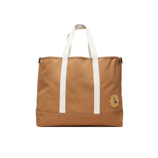 Torebka Tommy Hilfiger Th Summer Tote AM0AM13557 Brązowy ze sklepu eobuwie.pl w kategorii Torby Shopper bag - zdjęcie 183906359
