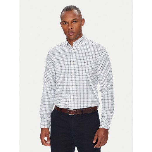 Tommy Hilfiger Koszula Performance MW0MW39680 Biały Regular Fit ze sklepu MODIVO w kategorii Koszule męskie - zdjęcie 183907496