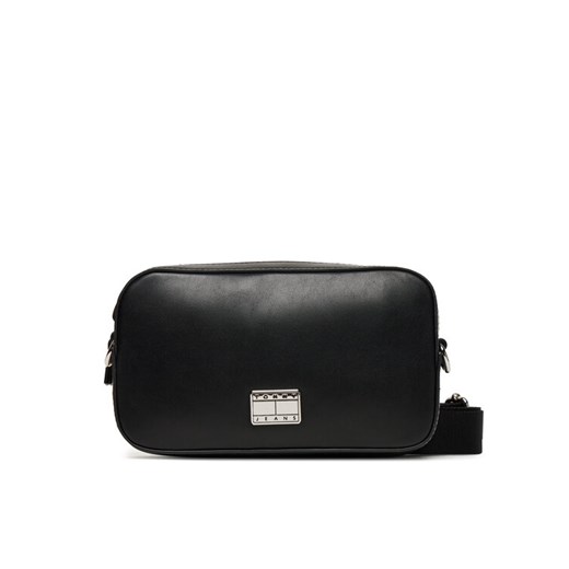 Tommy Jeans Torebka Tjw American Cool Camera Bag AW0AW17570 Czarny ze sklepu MODIVO w kategorii Listonoszki - zdjęcie 183907505