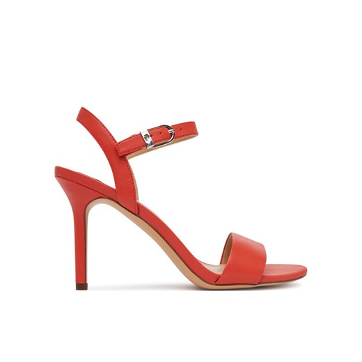LAUREN RALPH LAUREN Sandały 802940727012 Czerwony ze sklepu MODIVO w kategorii Sandały damskie - zdjęcie 183907519