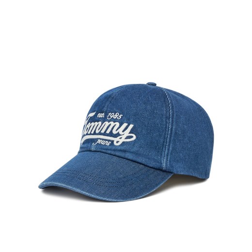 Tommy Jeans Czapka z daszkiem Archive Script AM0AM13565 Niebieski ze sklepu MODIVO w kategorii Czapki z daszkiem męskie - zdjęcie 183907568