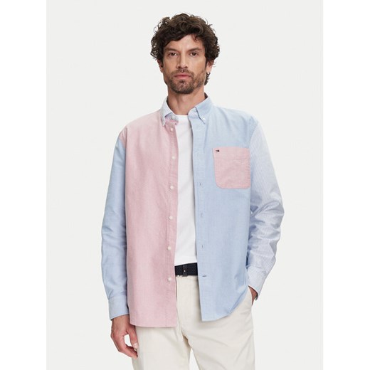 Tommy Hilfiger Koszula Amarican MW0MW40576 Kolorowy Regular Fit ze sklepu MODIVO w kategorii Koszule męskie - zdjęcie 183907606