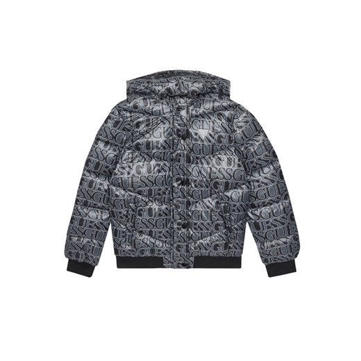 Guess Kurtka zimowa J5YL02 WEGY0 Szary Regular Fit ze sklepu MODIVO w kategorii Kurtki chłopięce - zdjęcie 183907625