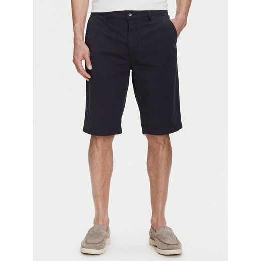 Baldessarini Szorty materiałowe B1 16939.2402 Granatowy Slim Fit ze sklepu MODIVO w kategorii Spodenki męskie - zdjęcie 183907675