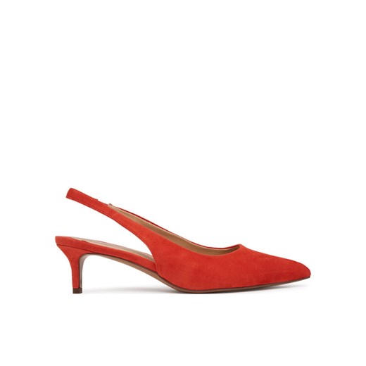 LAUREN RALPH LAUREN Sandały 802959263005 Czerwony ze sklepu MODIVO w kategorii Sandały damskie - zdjęcie 183907767