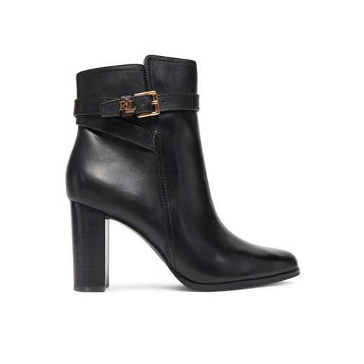 LAUREN RALPH LAUREN Botki 802974474001 Czarny ze sklepu MODIVO w kategorii Botki - zdjęcie 183907775