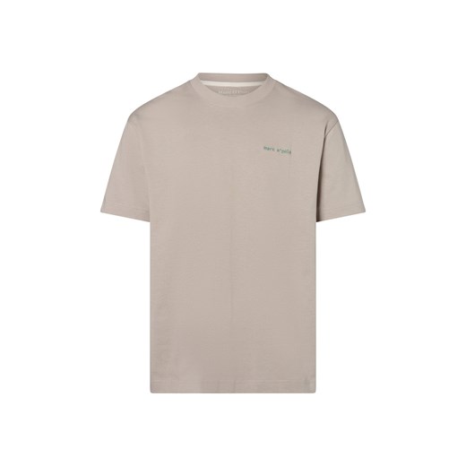 Marc O'Polo Koszulka męska Mężczyźni Bawełna jasny szary jednolity ze sklepu vangraaf w kategorii T-shirty męskie - zdjęcie 183909489