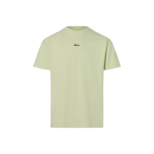 BLKVIS Koszulka męska Mężczyźni Bawełna seledynowy jednolity ze sklepu vangraaf w kategorii T-shirty męskie - zdjęcie 183909525
