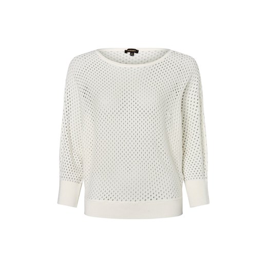 More & More Sweter damski z dzianiny Kobiety wiskoza écru wypukły wzór tkaniny ze sklepu vangraaf w kategorii Swetry damskie - zdjęcie 183909528