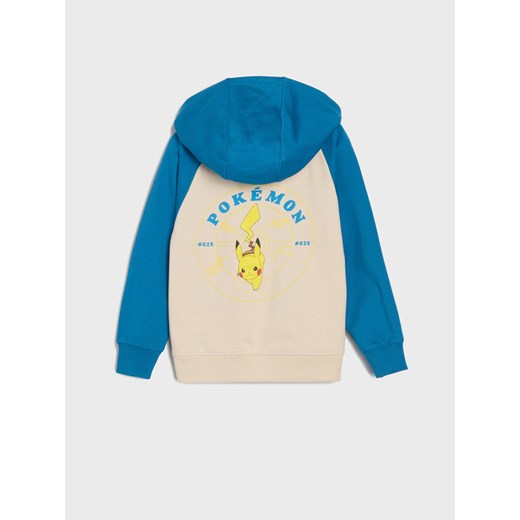 Sinsay - Bluza z kapturem z nadrukiem na plecach Pokémon - Inny Sinsay 140 (9-10 l) Sinsay