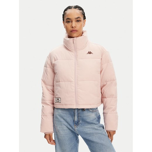 Kappa Kurtka zimowa Authentic Gasita 371F65W Różowy Oversize ze sklepu MODIVO w kategorii Kurtki damskie - zdjęcie 183910639