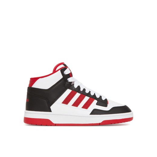 adidas Buty do koszykówki Rapid Court Mid JR3160 Biały ze sklepu MODIVO w kategorii Buty sportowe męskie - zdjęcie 183910658