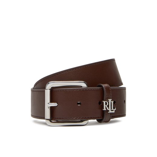 LAUREN RALPH LAUREN Pasek Damski 412968765007 Brązowy ze sklepu MODIVO w kategorii Paski damskie - zdjęcie 183910715