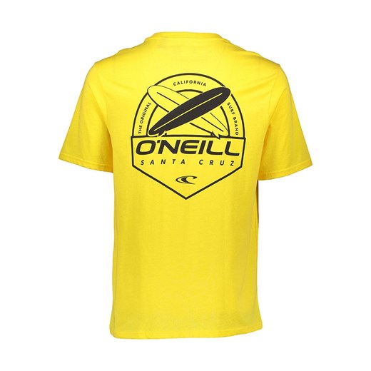 O&apos;Neill Koszulka &quot;Longview&quot; w kolorze żółtym ze sklepu Limango Polska w kategorii T-shirty męskie - zdjęcie 183912217