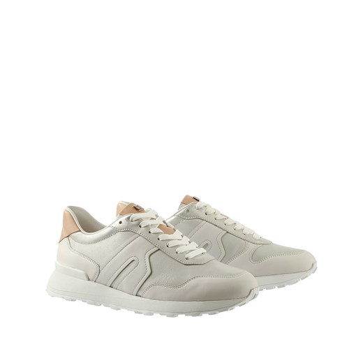Högl Skórzane sneakersy &quot;Tony&quot; w kolorze biało-srebrnym Högl 38 okazyjna cena Limango Polska