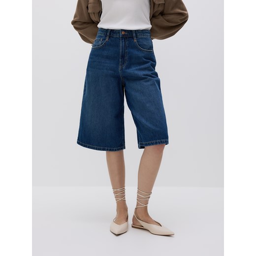 Reserved - Jeansowe szorty - niebieski ze sklepu Reserved w kategorii Szorty - zdjęcie 183912538