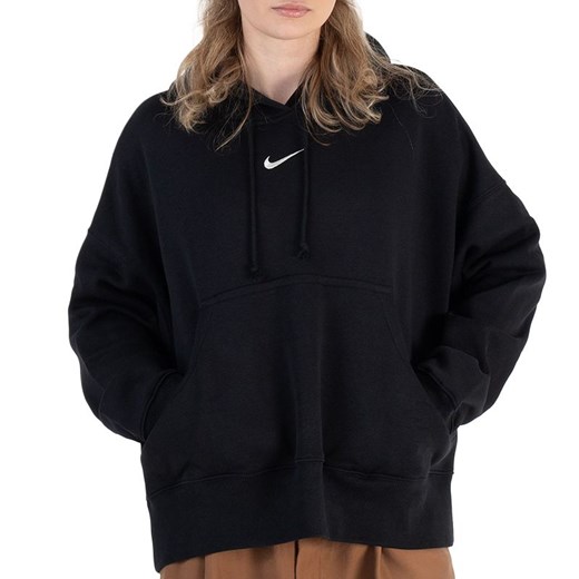 Bluza Nike Sportswear Phoenix Fleece DQ5858-010 - czarna ze sklepu streetstyle24.pl w kategorii Bluzy damskie - zdjęcie 183912807