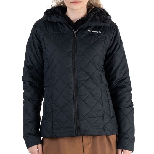 Kurtka Columbia Copper Crest II Hooded 2086611010 - czarna ze sklepu streetstyle24.pl w kategorii Kurtki damskie - zdjęcie 183912809