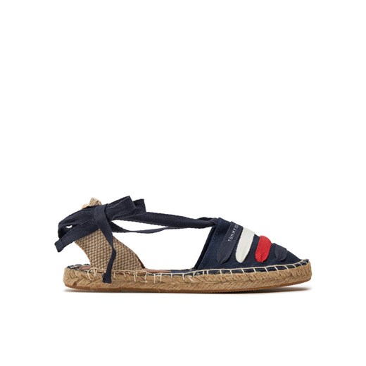 Espadryle Tommy Hilfiger T3A7-33280-0890800 S Niebieski ze sklepu eobuwie.pl w kategorii Sandały dziecięce - zdjęcie 183913557