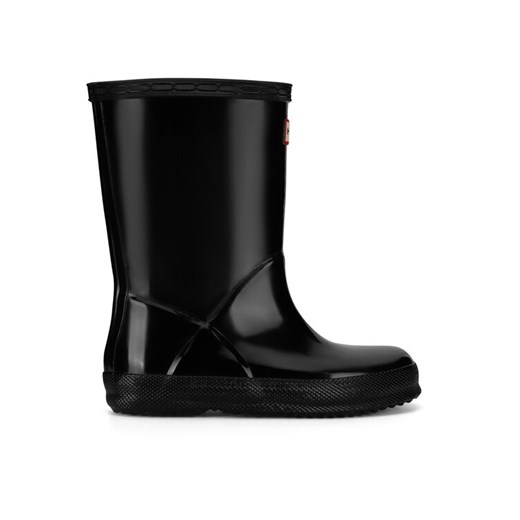 Kalosze Hunter KFT5094RGL-BLK Czarny ze sklepu eobuwie.pl w kategorii Kalosze dziecięce - zdjęcie 183913559