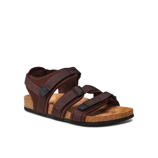 Sandały Lanetti MS1123-04 Brązowy Lanetti 41 eobuwie.pl