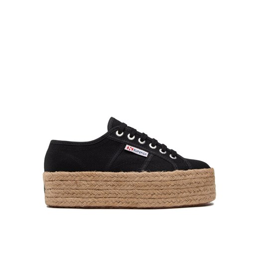 Espadryle Superga 2790 Rope S51186W Czarny 39 eobuwie.pl