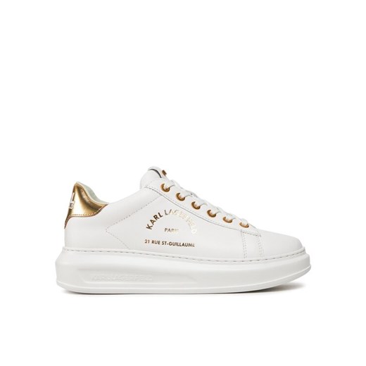 Sneakersy KARL LAGERFELD KL62538 Biały ze sklepu eobuwie.pl w kategorii Buty sportowe damskie - zdjęcie 183913629