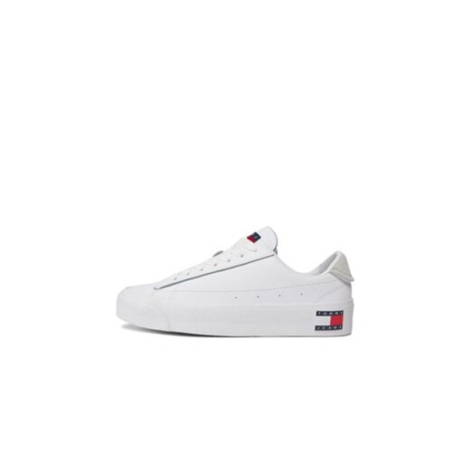 Sneakersy Tommy Jeans Tjw Vulc Flatform Sneaker Ess EN0EN02509 Biały Tommy Jeans 41 eobuwie.pl