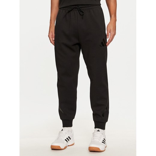 adidas Spodnie dresowe Z.N.E. JD9599 Czarny Regular Fit ze sklepu MODIVO w kategorii Spodnie męskie - zdjęcie 183915218