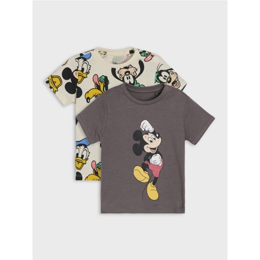 Sinsay - Koszulki 2 pack Disney - szary ze sklepu Sinsay w kategorii Odzież dla niemowląt - zdjęcie 183916416