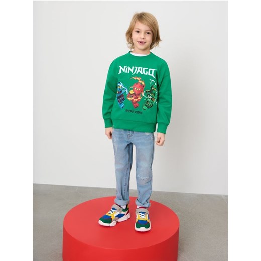 Sinsay - Bluza Ninjago - zielony ze sklepu Sinsay w kategorii Bluzy chłopięce - zdjęcie 183916455