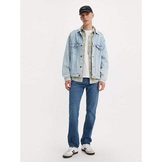 Levi&apos;s Dżinsy &quot;501&quot; - Regular fit - w kolorze niebieskim ze sklepu Limango Polska w kategorii Jeansy męskie - zdjęcie 183917939