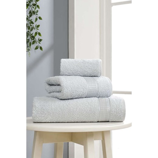 Elizabed 3-częściowy zestaw ręczników &quot;Ezgi&quot; w kolorze jasnoszarym Elizabed onesize promocja Limango Polska