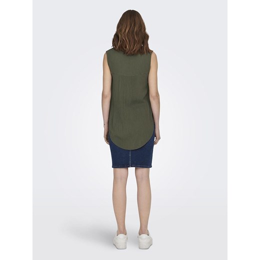 Bluzka damska ONLY bez rękawów biała 