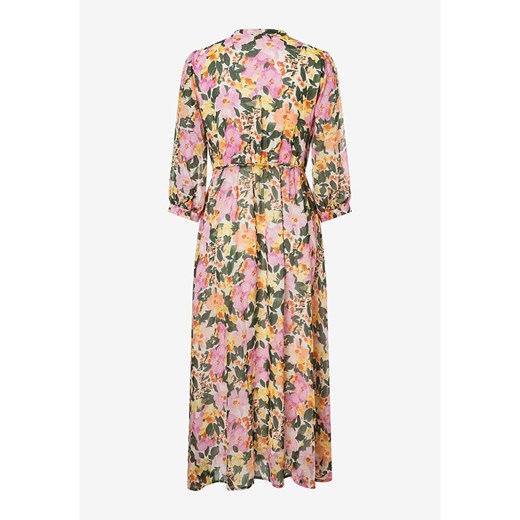 Sukienka More & maxi na wiosnę z długimi rękawami 