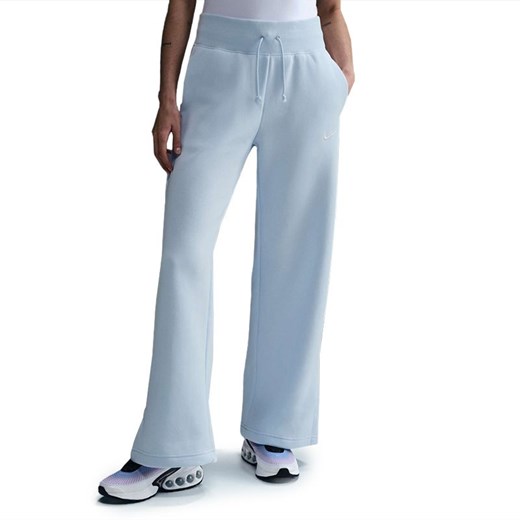 Spodnie damskie Nike Sportswear Phoenix Polar DQ5615-423 - niebieskie ze sklepu streetstyle24.pl w kategorii Spodnie damskie - zdjęcie 183919437