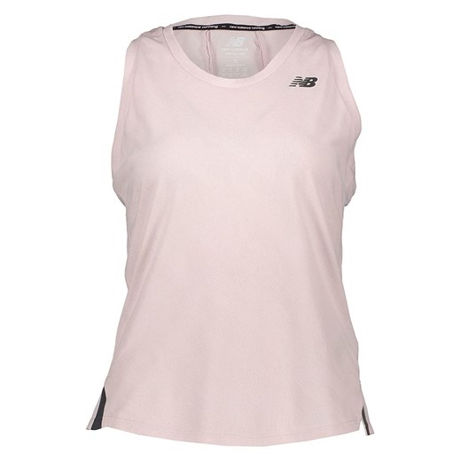 New Balance Top funkcyjny w kolorze jasnoróżowym ze sklepu Limango Polska w kategorii Bluzki damskie - zdjęcie 183919665