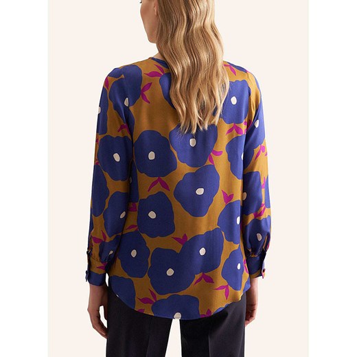Seidensticker Bluzka w kolorze niebiesko-żółtym Seidensticker 40 okazyjna cena Limango Polska