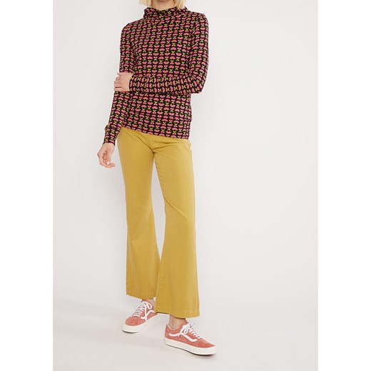 Blutsgeschwister Bluza &quot;Scuba Dubatutti frutti rainbow dance&quot; w kolorze czarno-koralowym ze sklepu Limango Polska w kategorii Bluzy damskie - zdjęcie 183920347