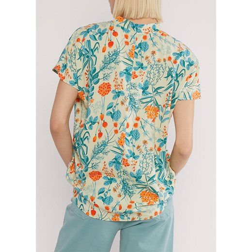 Blutsgeschwister Bluzka &quot;Lets Fly&quot; w kolorze brzoskwiniowo-turkusowym S wyprzedaż Limango Polska