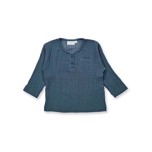 Sense Organics Koszula &quot;Plin&quot; w kolorze granatowym ze sklepu Limango Polska w kategorii Koszule chłopięce - zdjęcie 183920859