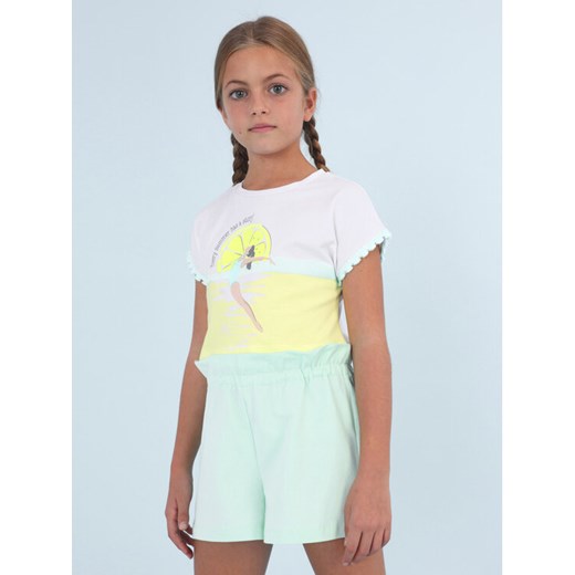 Mayoral Komplet t-shirt i spodenki 6247 Kolorowy Mayoral 14Y MODIVO