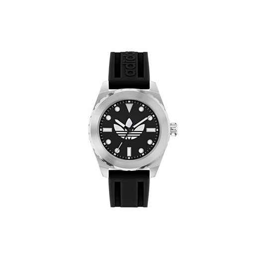 adidas Zegarek Discoverer One AOSY25021 Srebrny ze sklepu MODIVO w kategorii Zegarki - zdjęcie 183921635